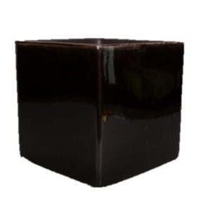 Cube en céramique noir...