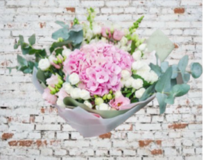 bouquet hortensia